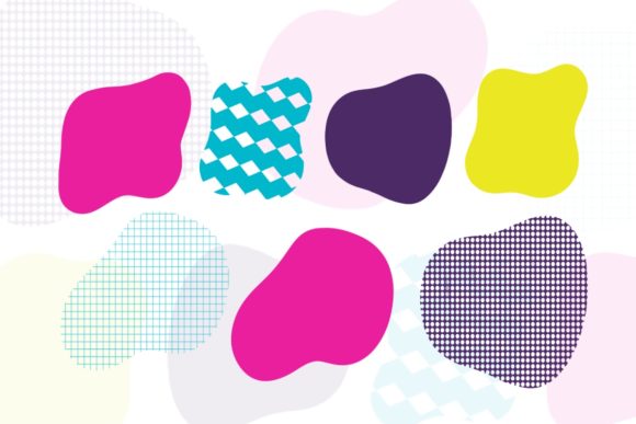 Abstract Shapes for Procreate: Cool Design Layers
