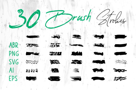 Dirty Brush Collection: Raw Texture for Bold Designs