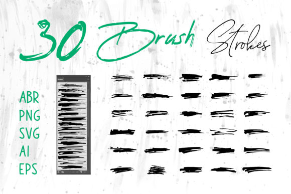 Elevate Your Designs with a Versatile Ink Brush Set and Authentic Brush Strokes