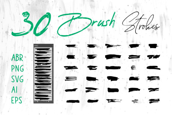 Evaluating the Digital Brush Stroke Grungy Brush Set for Versatile Design Projects