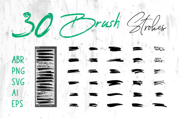 Evaluating the Practical Value of a Grungy Brush Strokes Collection for Modern Design