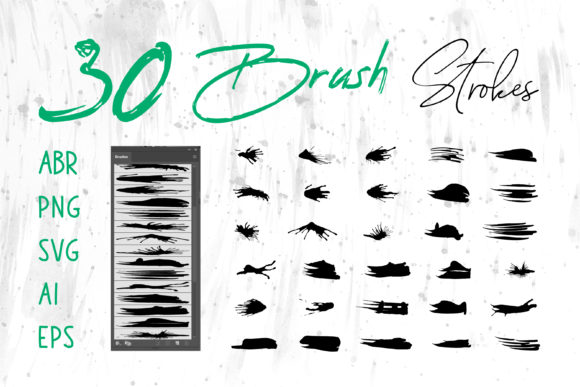 Integrating a Versatile Brush Collection and Grunge Brush Strokes into Professional Design Workflows