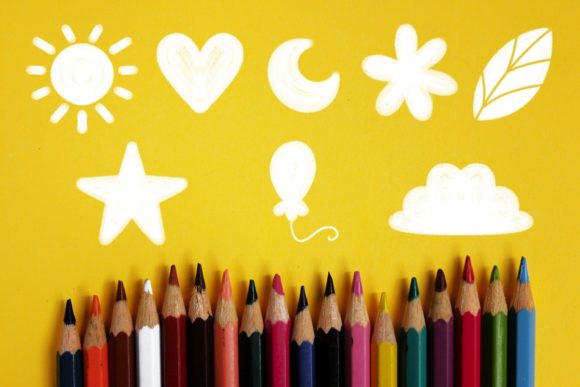 Kids Doodles Brushet: Add Innocent Flair to Crafts