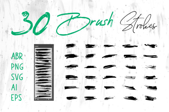 Mastering Digital Art and Design with a Versatile Brush Set and Brush Strokes Collection