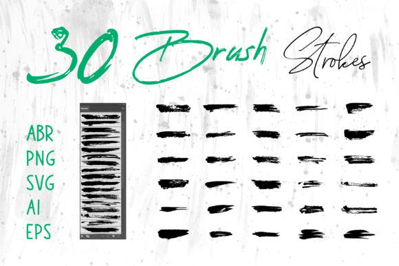 Unleashing Creative Potential with Versatile Brush, Grungy Brush, and Ink Brush Strokes Assets