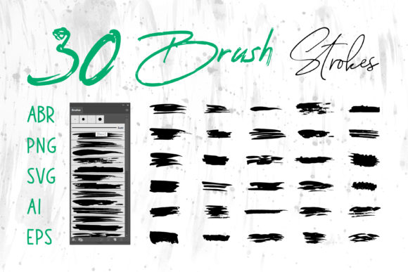 Unleashing Raw Creativity: The Power of the Grungy Brush Strokes Collection